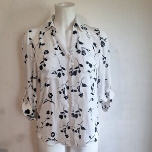 Floral Print Women's Top, Size small